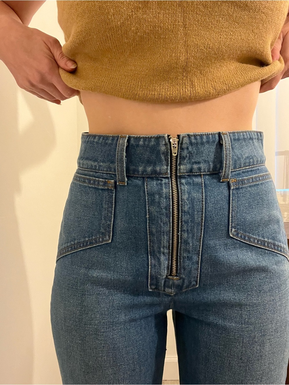 Reformation high waist Cher jeans
